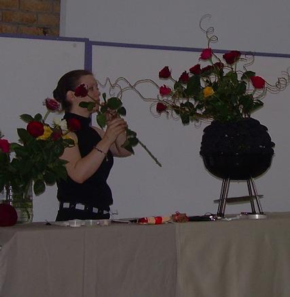 In the Summer-time Floral Art Demonstration In the Summer-time Floral Art Demonstration