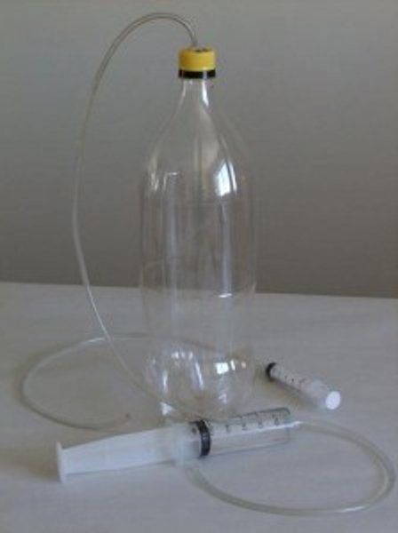 Bottle and tube