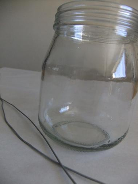 Hanging Glass Jar