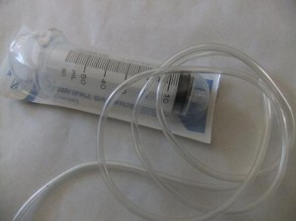 Syringe and tube- supplies