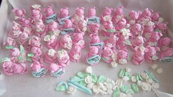 Durbanville Flower Club- flower pigs