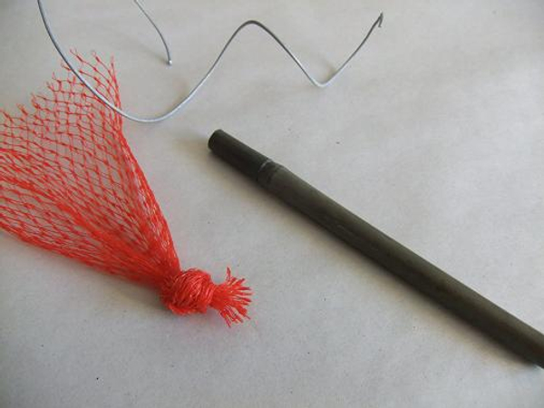 Butterfly net-wire stick and net