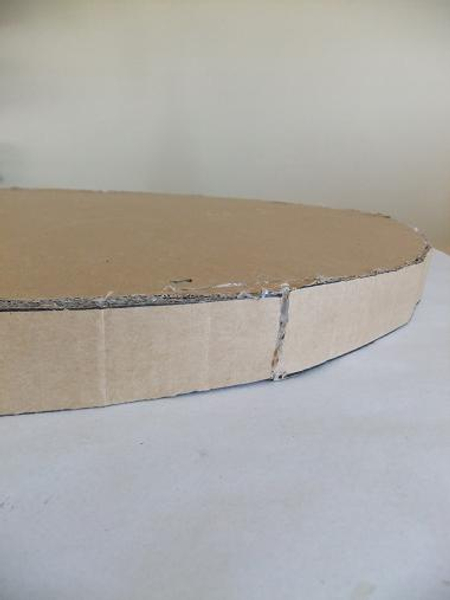 Cardboard for wax foundation