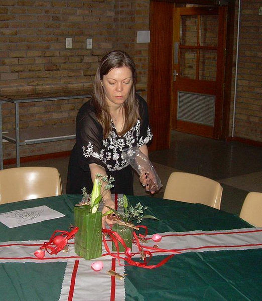 Easter Parade red table