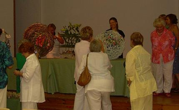 Floral Art Demonstration by Christine de Beer