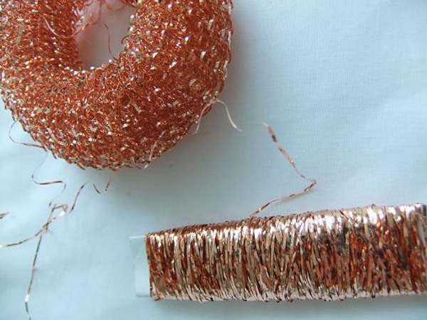 Tutorials - Unravel wire from a copper pot scrubber