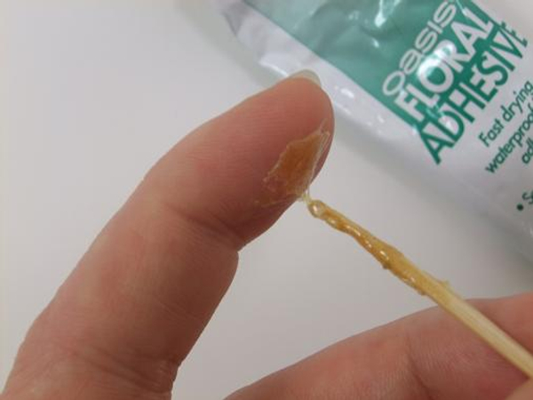 Removing Oasis Floral Adhesive from your hands and skin