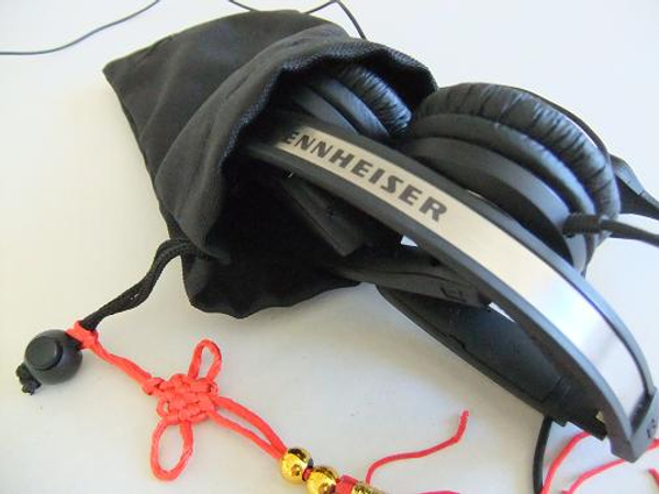 When I do competitions I use Sennheiser (PX200-11) foldable, closed headphones
