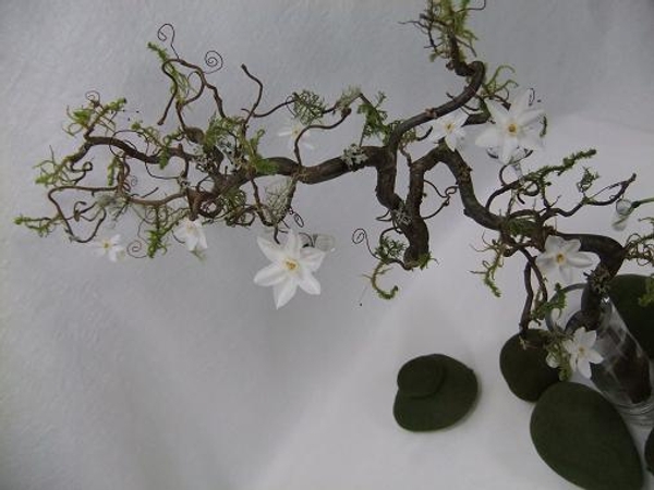 Contorted hazel flower arrangement