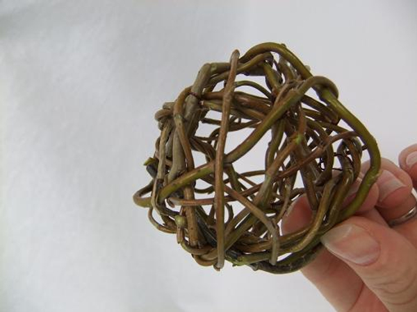 Small willow sphere all done