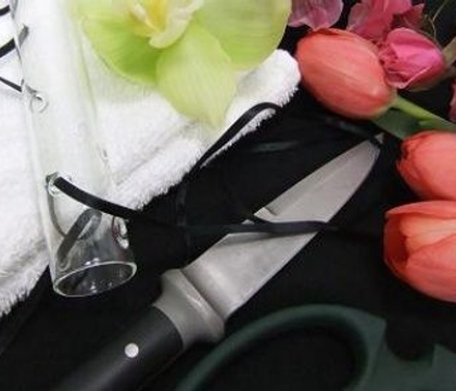 A Floral Fable Design demonstration Floral Art Structures