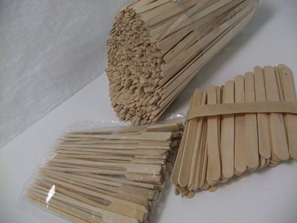 Birch wood sticks.