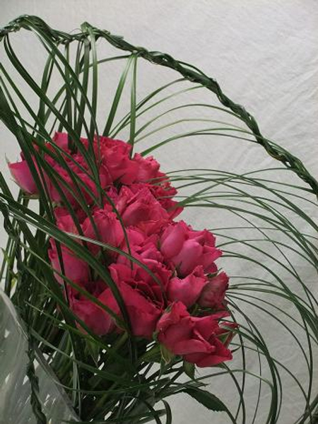 Braid foliage and grass.