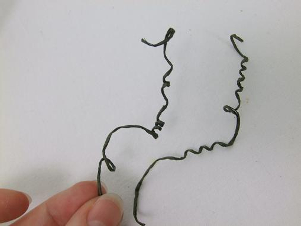 Wire tendrils ready to design with