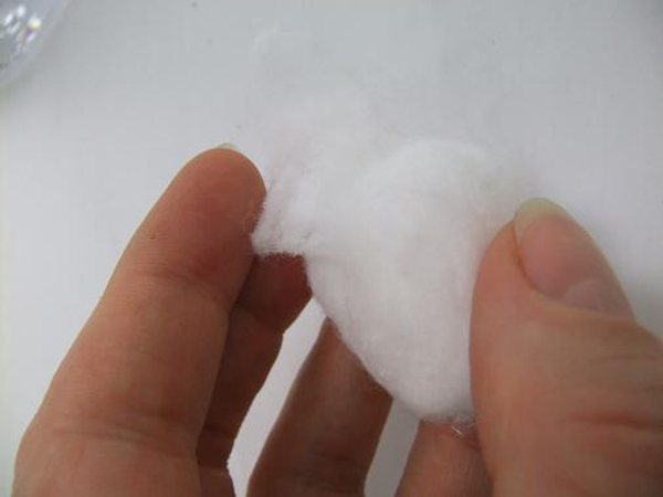 Tutorials - Fluff cotton wool for snow