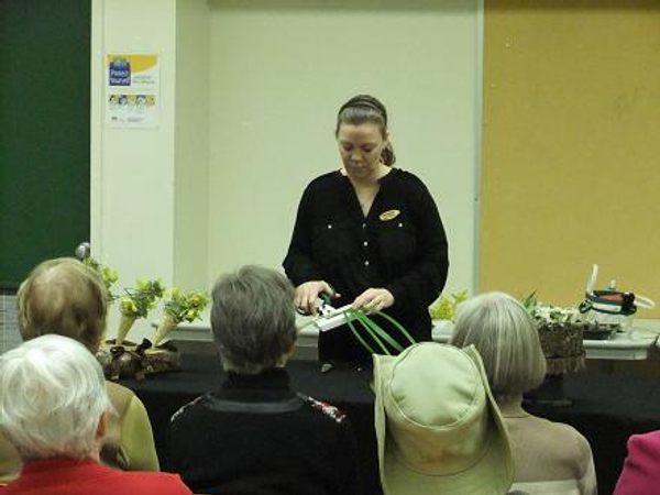 Weaving with foliage