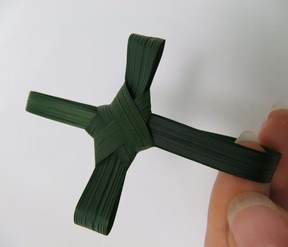 Fold a Palm Cross