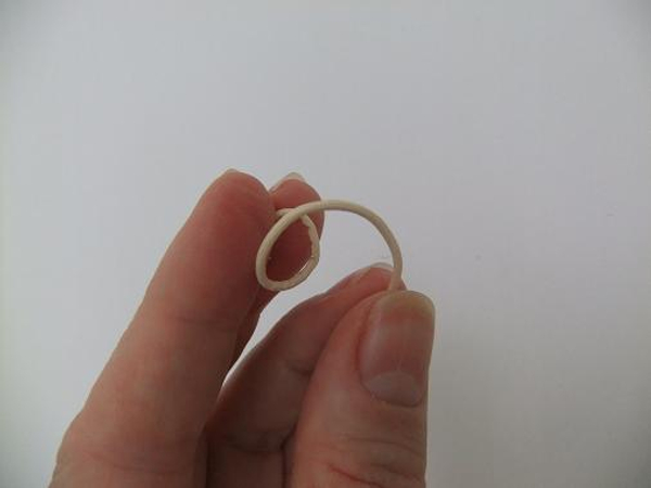 Pull the curl into a spiral Pull the curl into a spiral