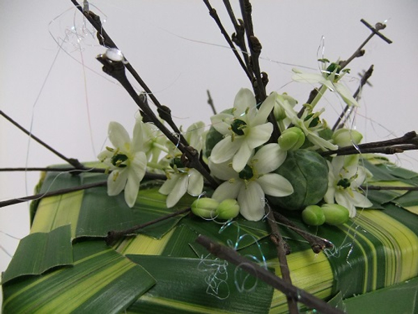 Brussel sprout floral design