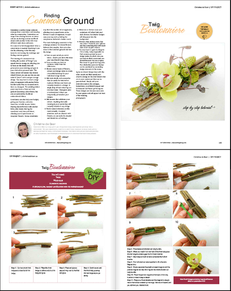 Christine de beer article DIY Weddings Magazine Christine de beer article DIY Weddings Magazine