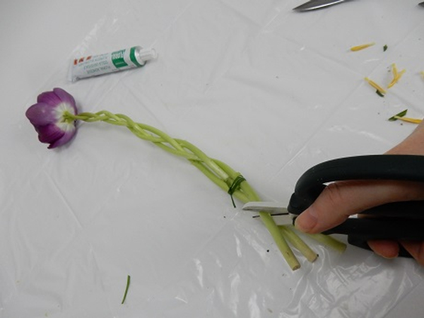 Give each stem a fresh cut at an angle