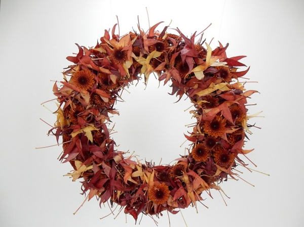 Watch the leaves turn floral art design