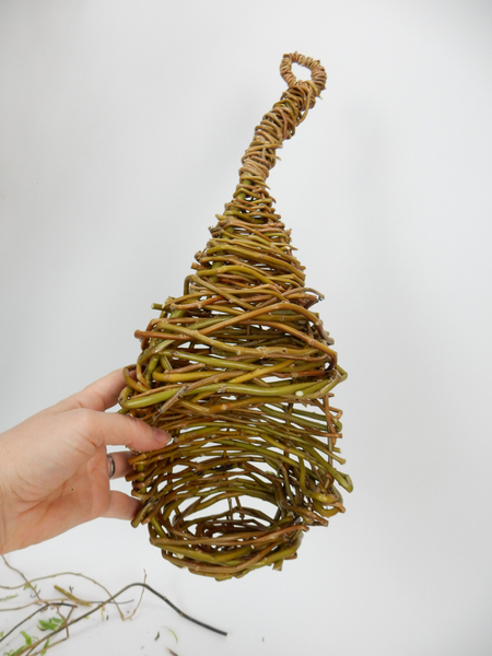 The willow nest is ready to design with