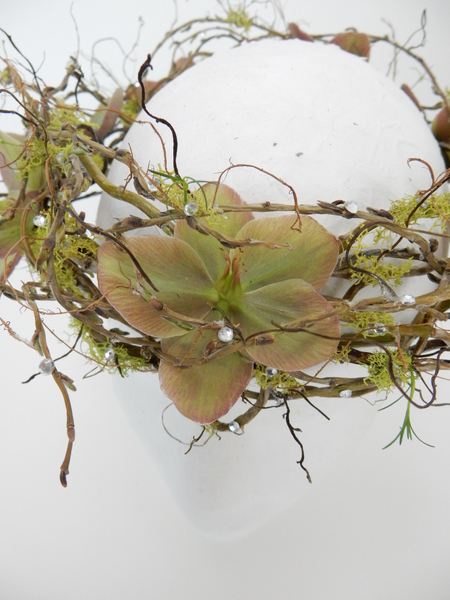 Hellebores and Willow crown