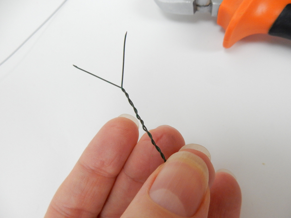 Combine the wires by twisting it Combine the wires by twisting it