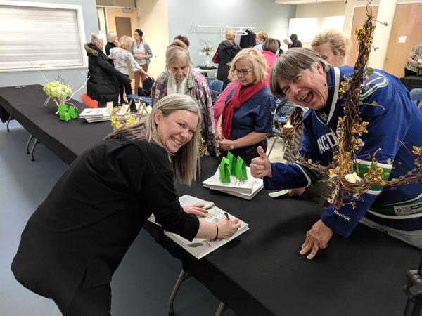 Book signing event for the effortless floral craftsman Christine de Beer