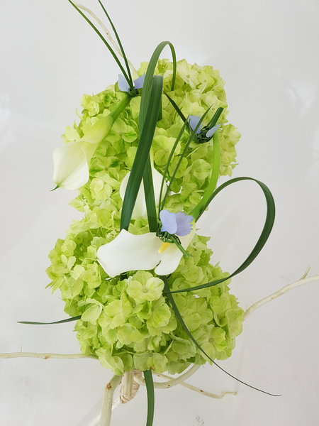 Crafting floral art design