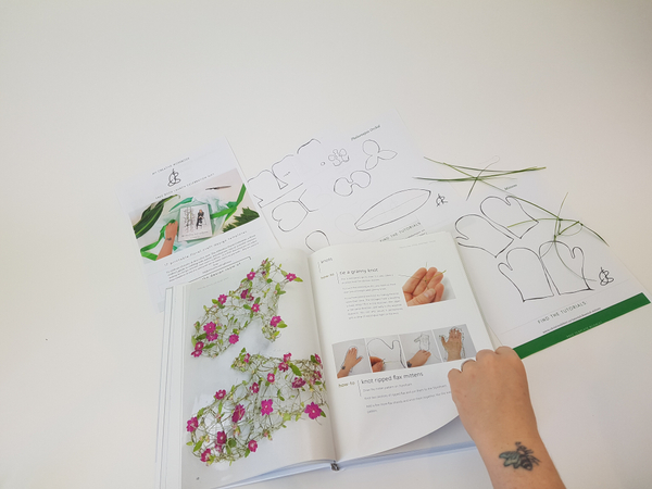 Effortless floral craftsman book by Christine de Beer.