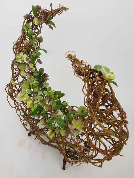 Woven willow armature