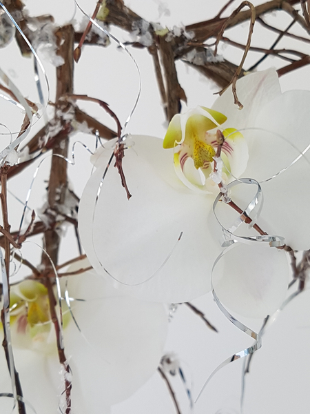 Merry Christmas floral art Merry Christmas floral art
