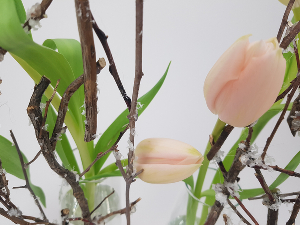 Winter flower arrangement