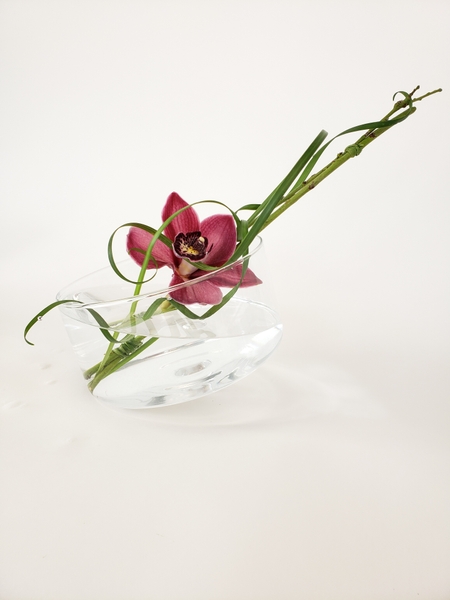 Cymbidium orchid floral design Cymbidium orchid floral design