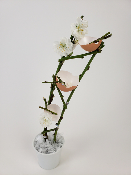 Leap of Faith floral art design