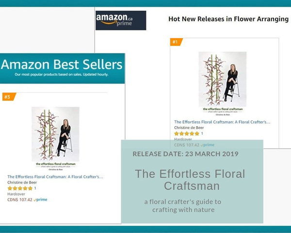 The Effortless floral craftsman book for sale on Amazon