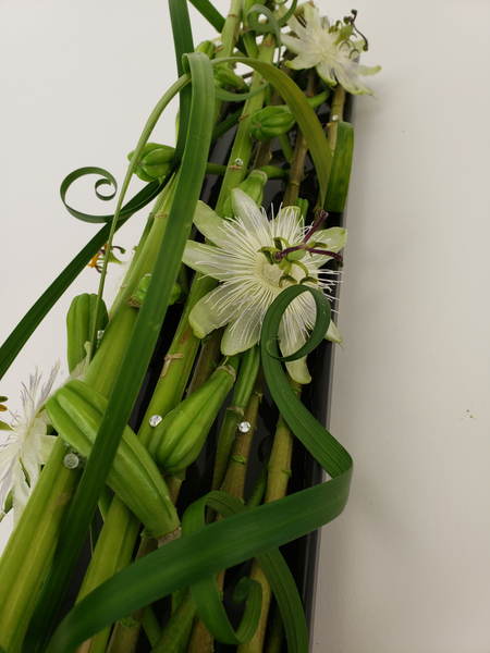 Unusual mechanics for interesting flower arrangements