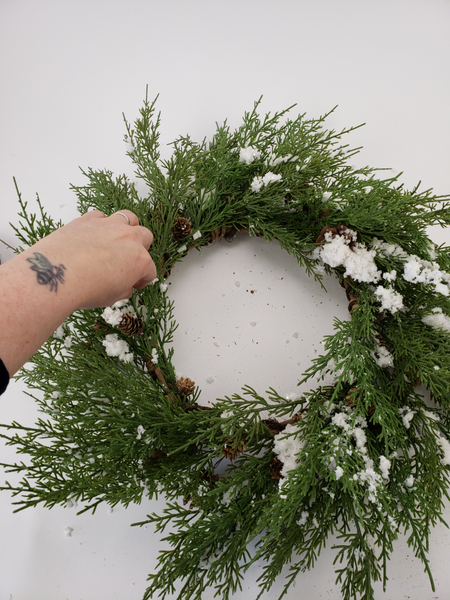 My quality wreath from Gardenworks