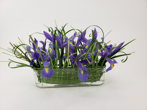 Peekaboo flower arrangement by Christine de Beer