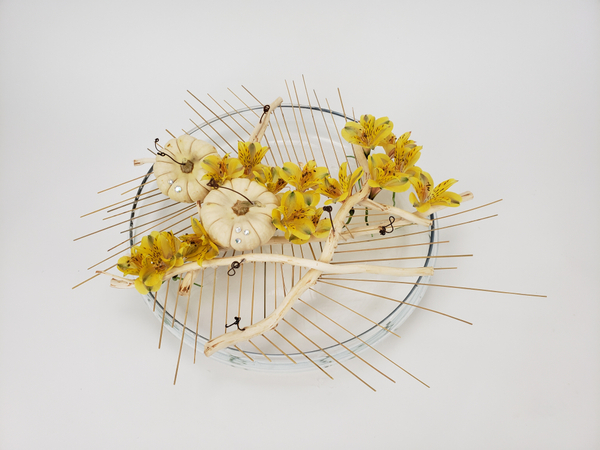 Stick it out… the creative spirit version floral design by Christine de Beer