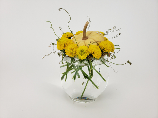 Table top wreath for autumn