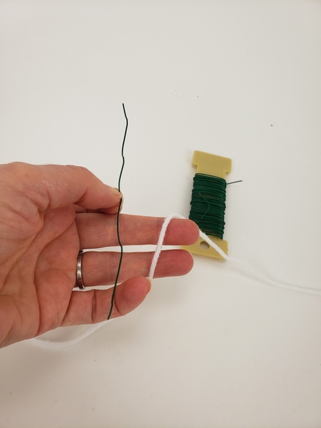 Cut a section of winding wire