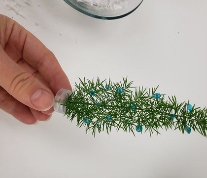 Have yourself a Merry Cellulose Fibre Christmas: Snow Globe