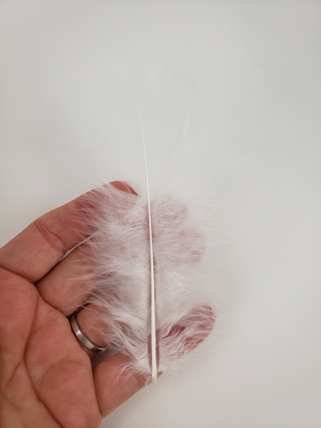 Just as you can adjust the curve of the twig you can do the same with a feather Just as you can adjust the curve of the twig you can do the same with a feather