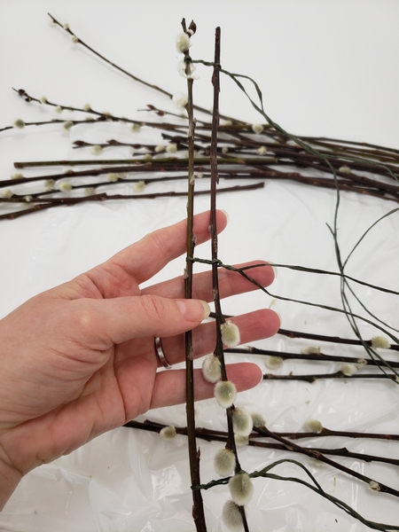 How To Make Miniature Pussy Willow Branches - The Petite