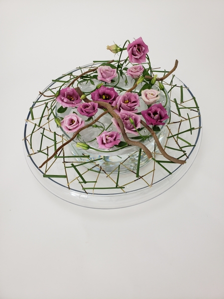 Contemporary floral design for competitions