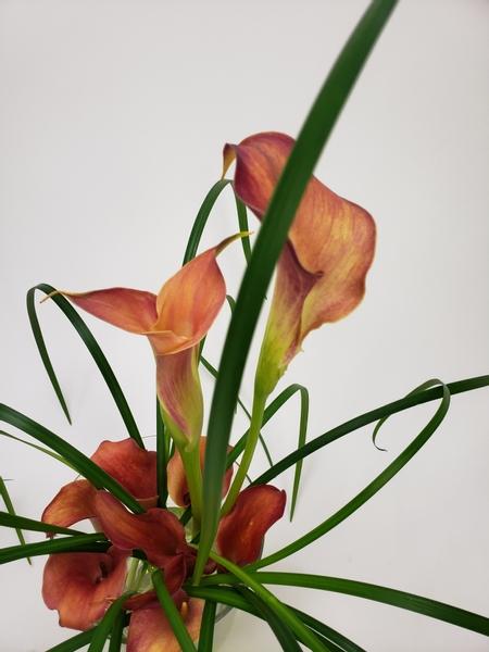 Sustainable no waste floral design tutorial for fall