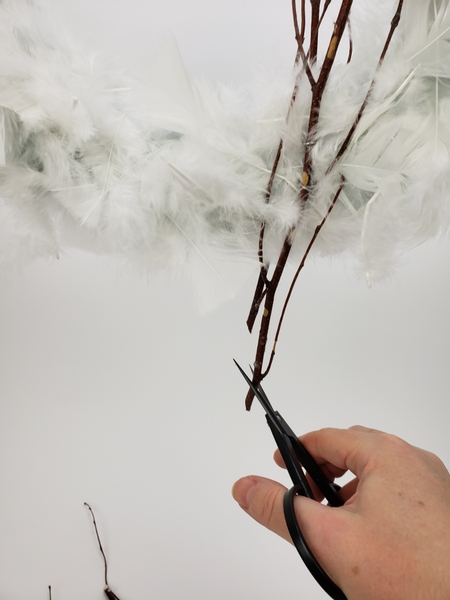 Twigs & Branches Floral - Ostrich Feather